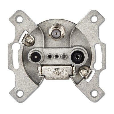 Изображение товара Розетка ТВ-спутник SAT-TV-FM оконечная механическая JUNG серия Ecoprofi Германия