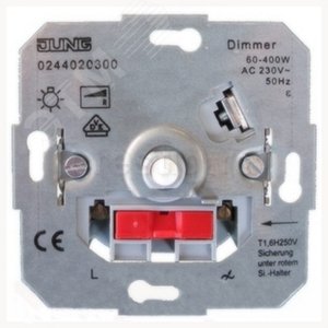 Изображение товара Диммер роторный LED с роторным ВКЛ/ВЫКЛ (шт)