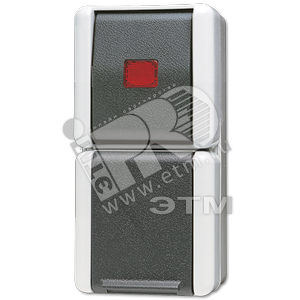 Изображение товара Комбинация - розетка и контрольный выключатель для накладного монтажа IP44 (шт)