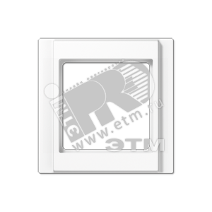 Изображение товара Рамка 1 пост белая (шт)