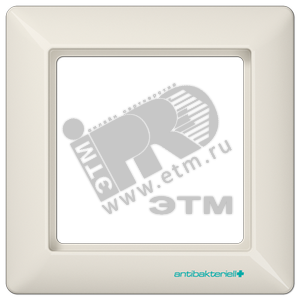 Изображение товара Рамка 1 пост слоновая кость (шт)