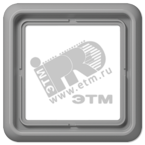 Изображение товара Рамка 1 пост универсальная серая (шт)