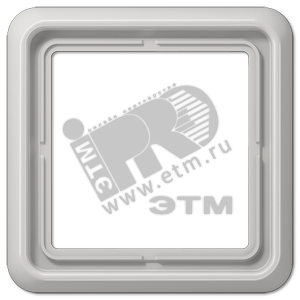 Изображение товара Рамка 1 пост универсальная светло-серая (шт)