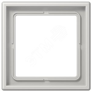 Изображение товара Рамка 1-я для горизонтальной/вертикальной установки Серия- LS990 Материал- дуропласт Цвет- светло-серый (шт)