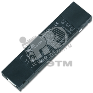 Трансформатор электронный для низковольтных галогенных ламп 35-105W  черный