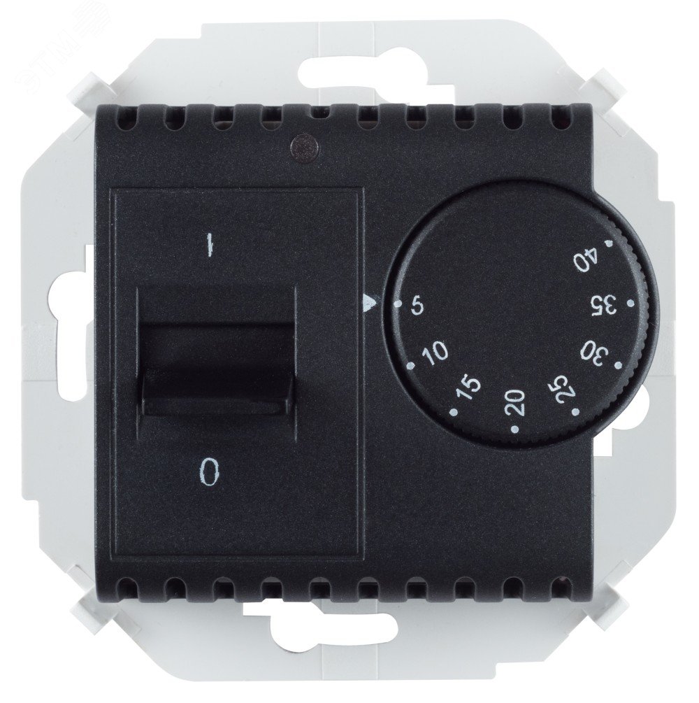 Изображение товара 15 Регулятор для теплого пола 16А 230В графит (шт)