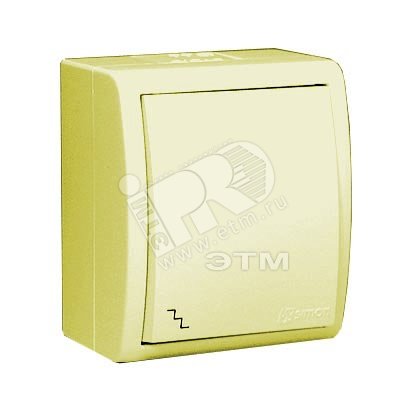 Изображение товара Выключатель проходной с подсветкой IP54 10А 250В Simon 15 Aqua