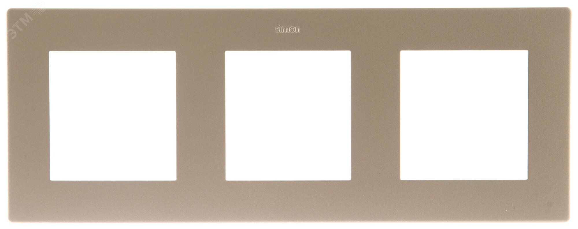 Изображение товара Рамка 3 поста шампань IP20 встраиваемая Simon 24 Harmonie