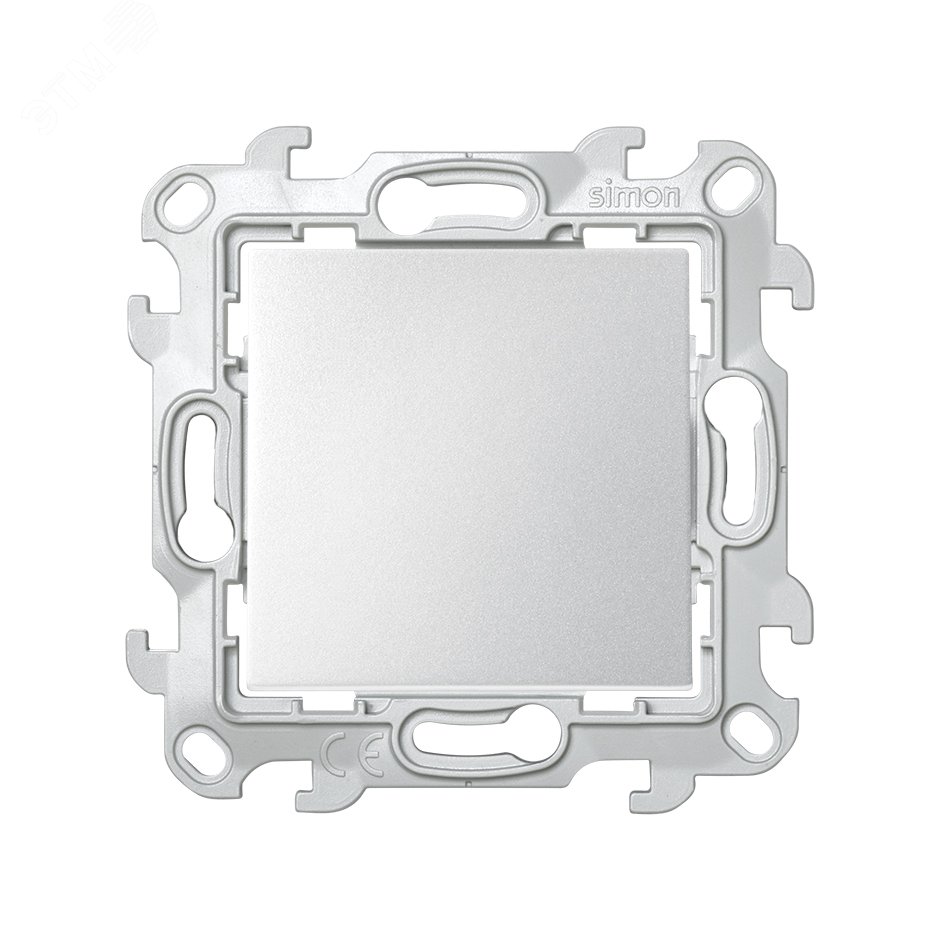 Изображение товара Переключатель проходной 10AX 250V алюминий S24 Harmonie