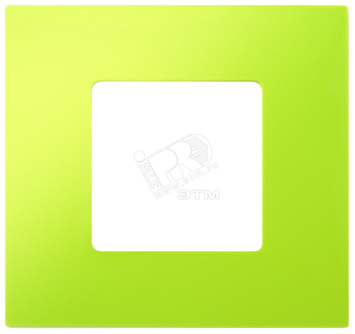 Изображение товара Рамка-декор на 1 пост S27Pl фисташковый для светильников