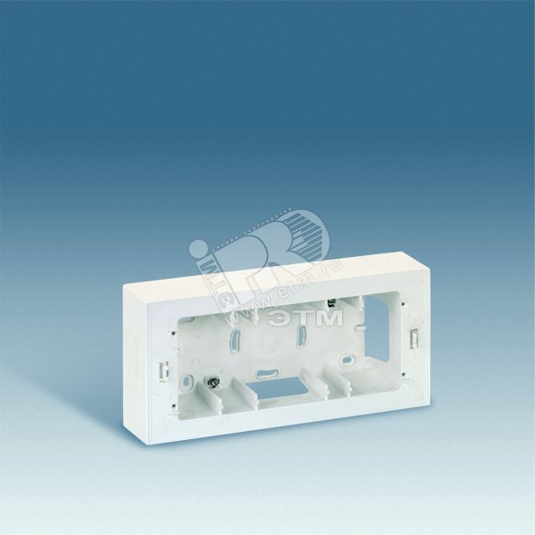 Изображение товара Коробка для наружного монтажа накладки Simon 27721-35 250х118х53мм белая