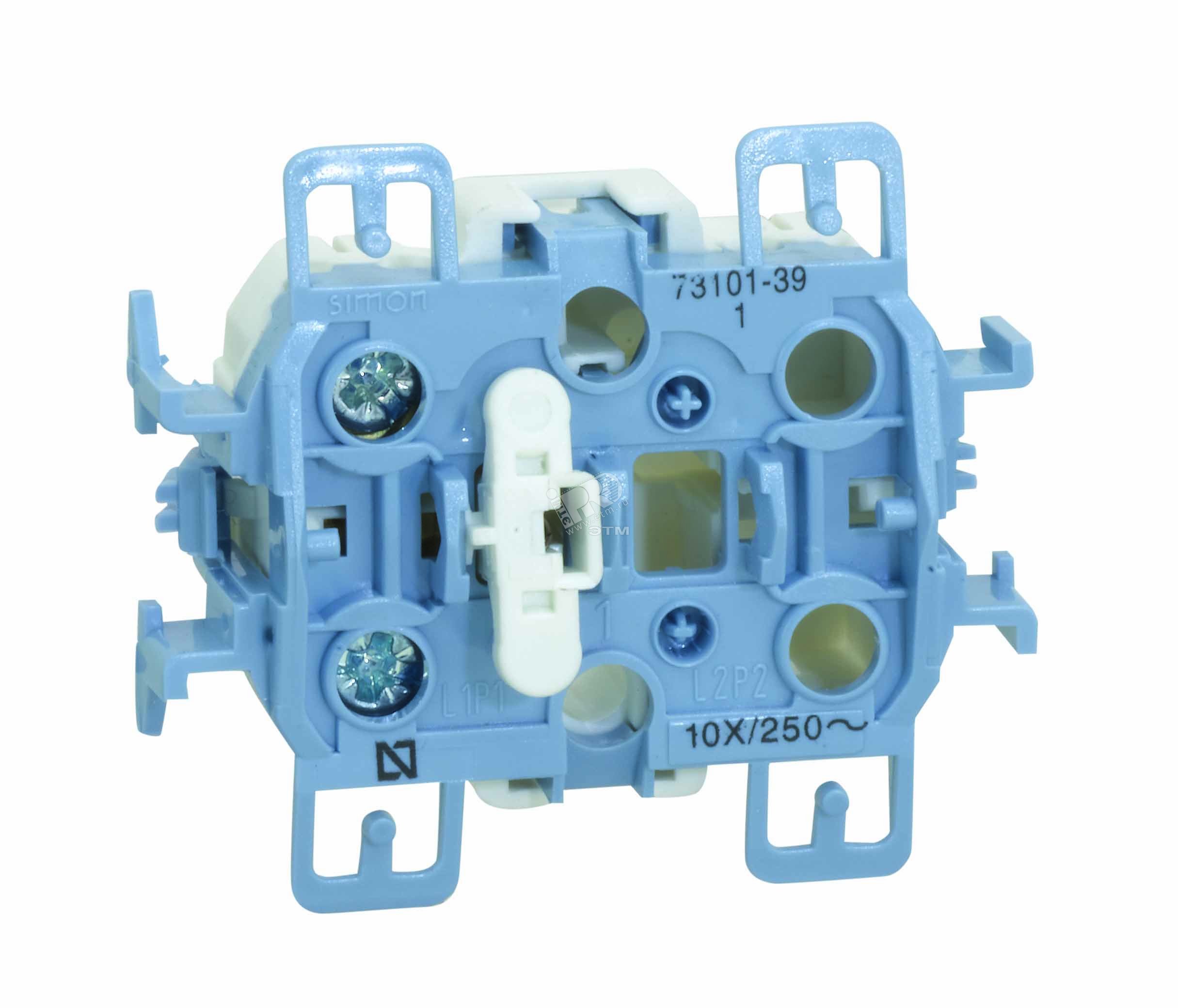 Изображение товара Выключатель проходной 10А 250В S73L Simon Греция IP20