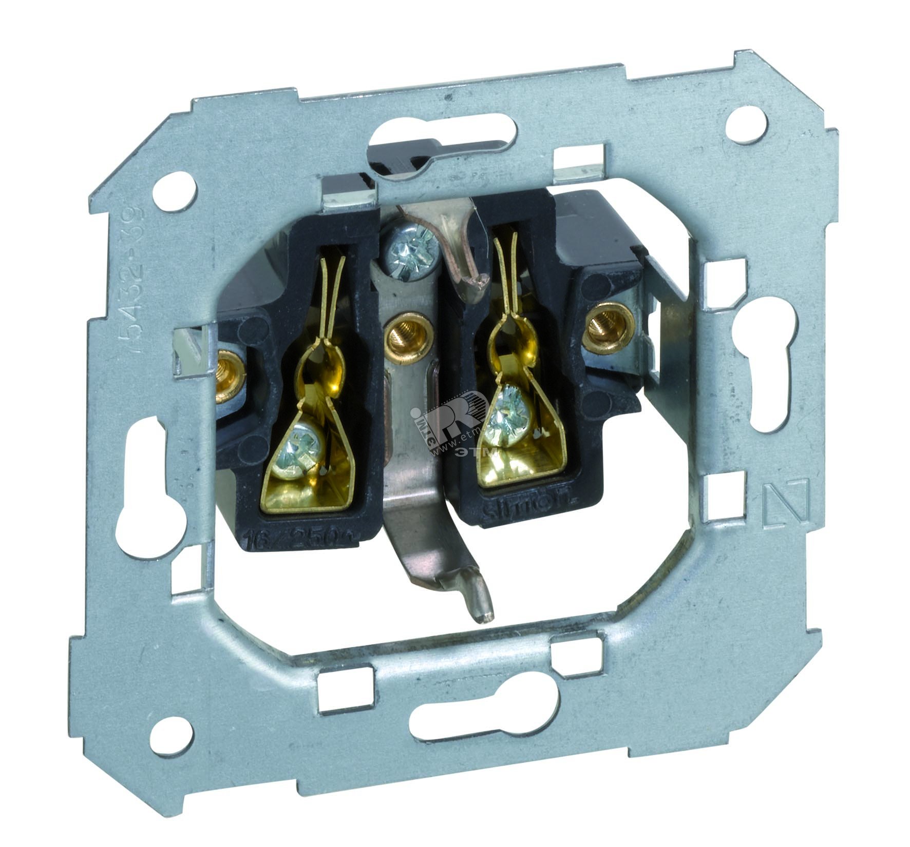 Изображение товара Розетка 2P+E Schuko, 16А 250В, винтовой зажим, S82,82N, 88, механизм (шт)