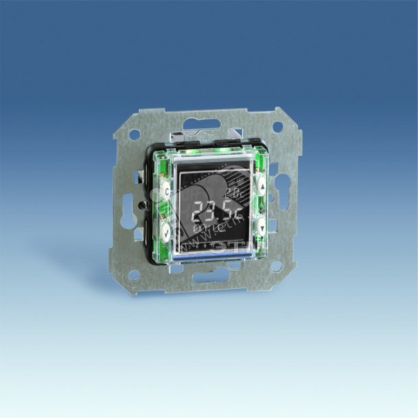 Изображение товара Цифровой термостат с таймером ЖК дисплеем Simon S27,82N, 8А, 220В, скрытый монтаж