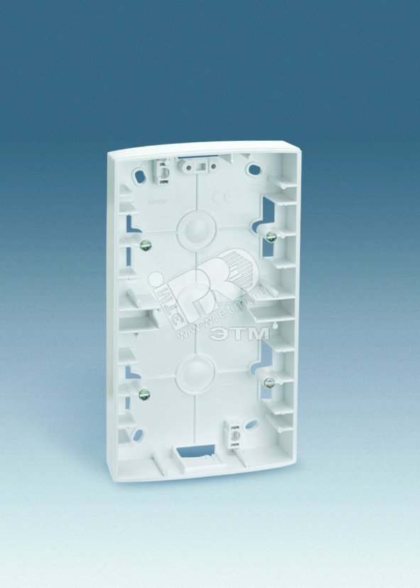 Изображение товара Коробка наружной установки на 1 пост, 89х89х27 mm, S82, графит (шт)