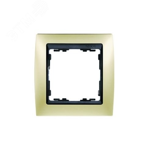 Изображение товара Рамка на 3 поста, S82, шампань матовый - графит (шт)