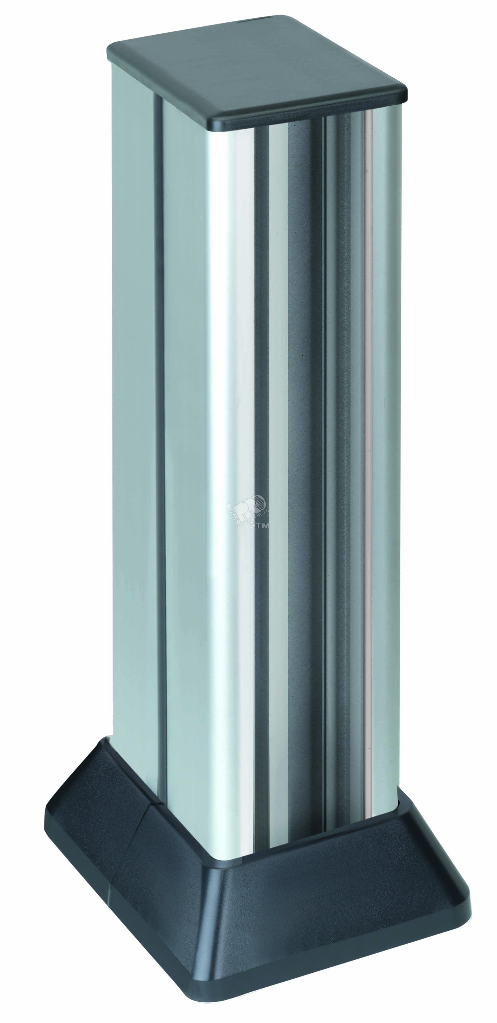 Изображение товара Миниколонна 2-сторонняя на 8 CIMA-модулей 601х1265х1095 мм алюминий-графит Simon