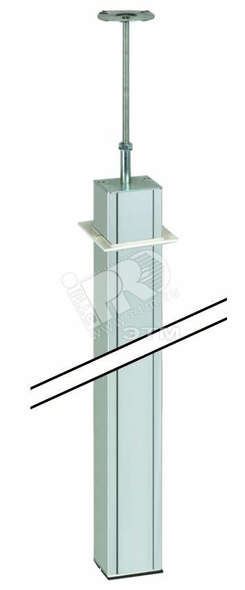 Изображение товара Connect Колонна 1-сторонняя К45 с телескопическим упором 70х60 мм 3м SC алюминий