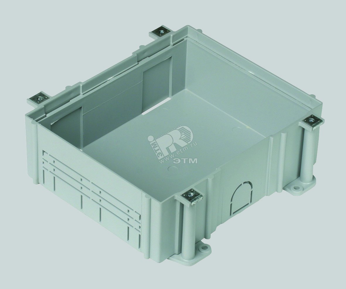 Connect Коробка для монтажа в бетон люков SF310-.. SF370-.. высота 80-110мм 220х227мм пластик G33 Simon