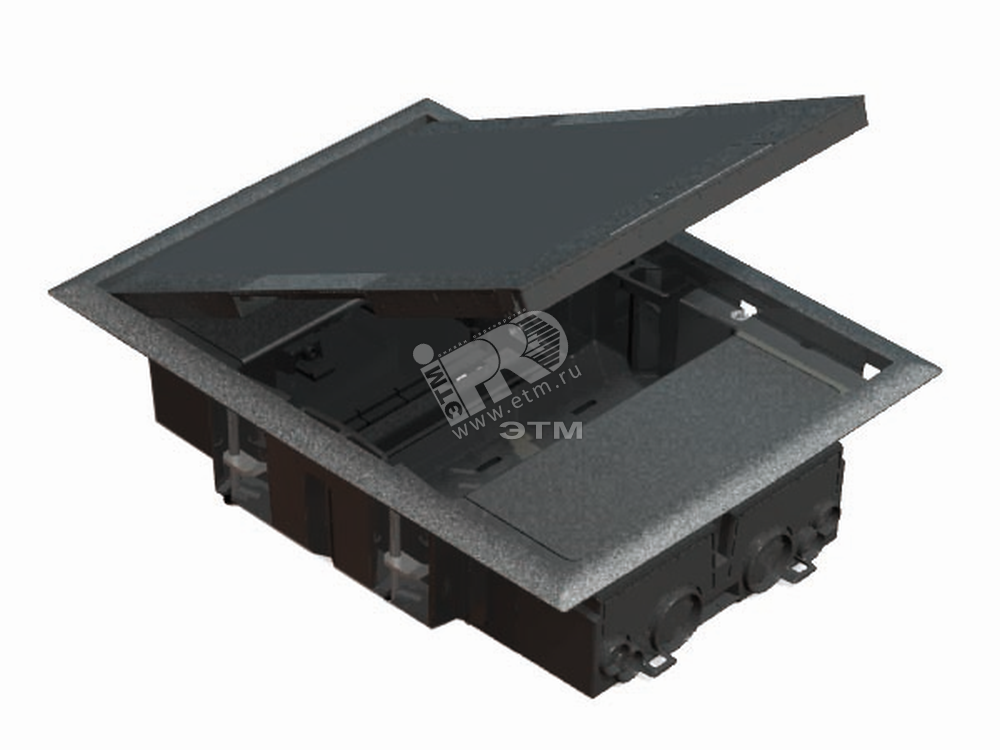 Изображение товара Connect Люк на 4 модуля 45х45 мм и 2 модуля 22.5х45 мм 250х178 мм глубина 64 мм (шт)