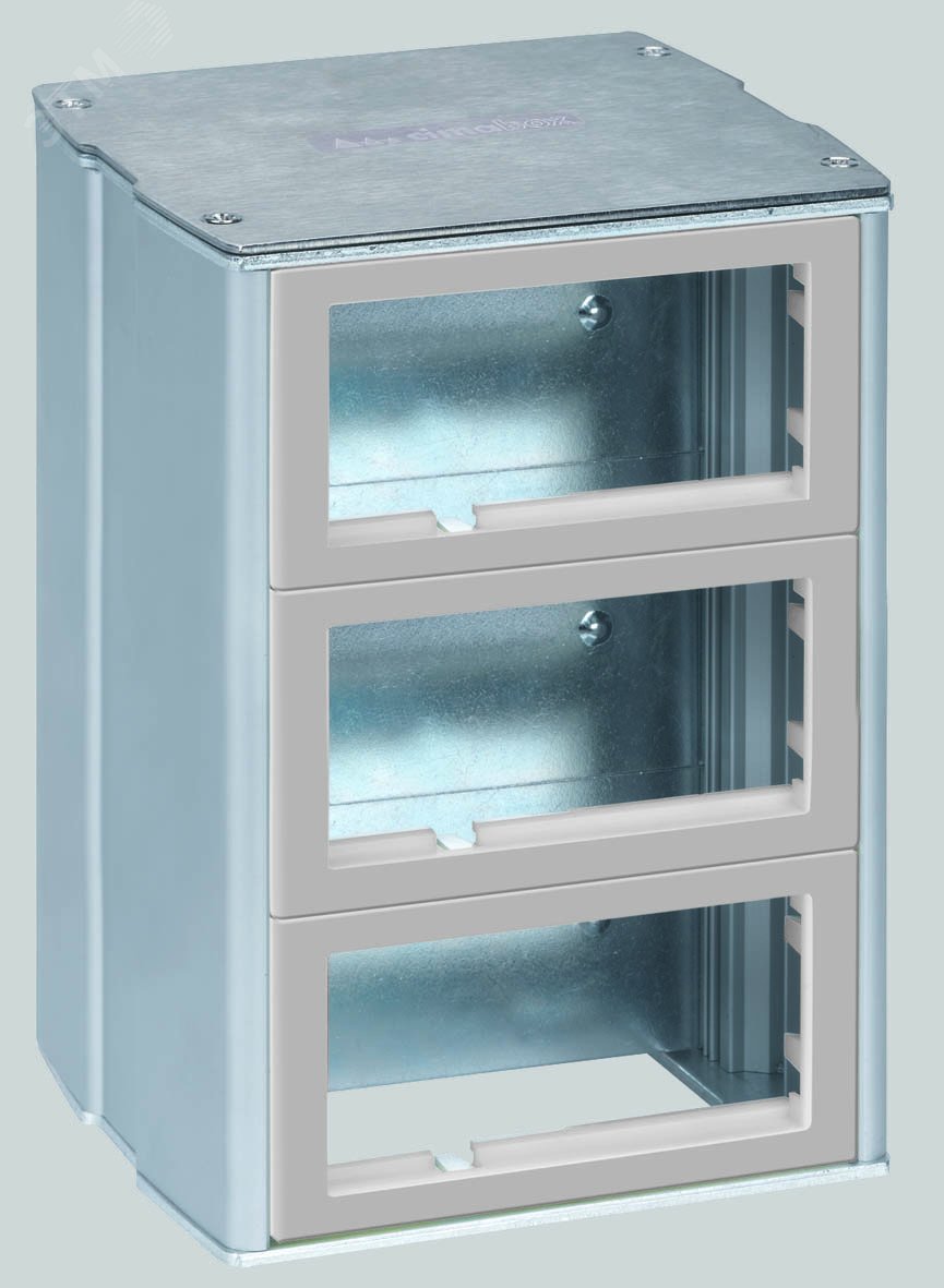 Изображение товара Connect Минибашня 2-сторонняя на 6 мех. К45, алюминий, антивандал IP20, Греция