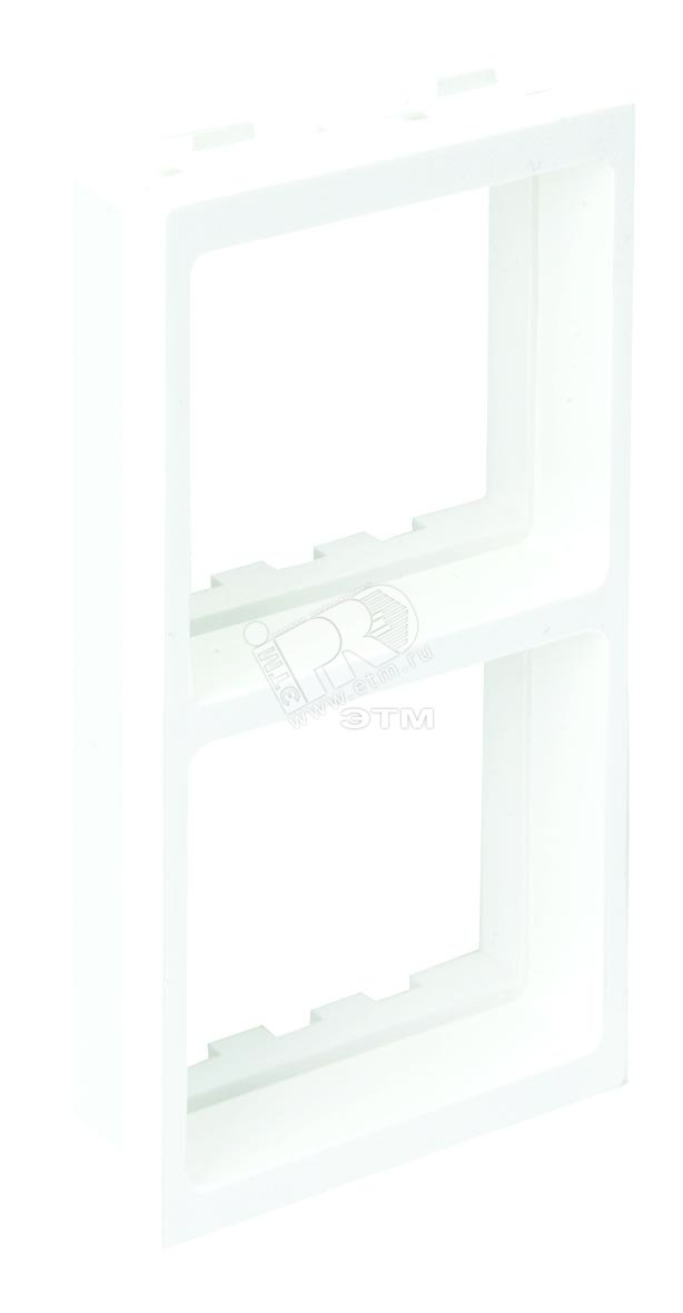 Изображение товара Адаптер Simon Connect для двух механизмов (SC) 27, CIMA-модуль 52x108 мм, белый