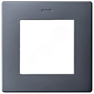 Рамка 1 пост, графит 2400610-038 Simon