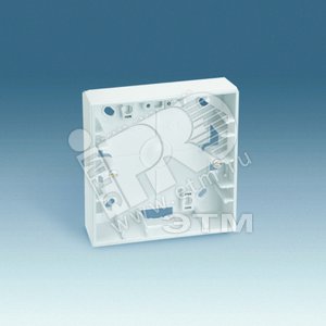 Изображение товара Коробка для наружной установки 27601-65, 27611-65, 85х85х37мм, белый (шт)