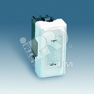 Изображение товара Лампа сигнальная с прозрачной крышкой узкая, 130-250В, S27, белый (шт)