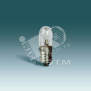 Изображение товара Лампа накаливания для 26809-39, E-10, 3Вт 220В, S82,82N, 88 (шт)