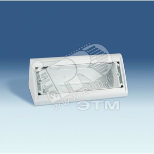 Изображение товара Угловая коробка для рамок на 8 узких модулей, S82C, графит (шт)