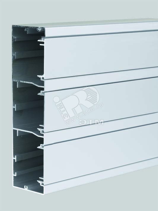 Изображение товара Connect Кабель-канал K45 185х55мм три секции алюминий (м)