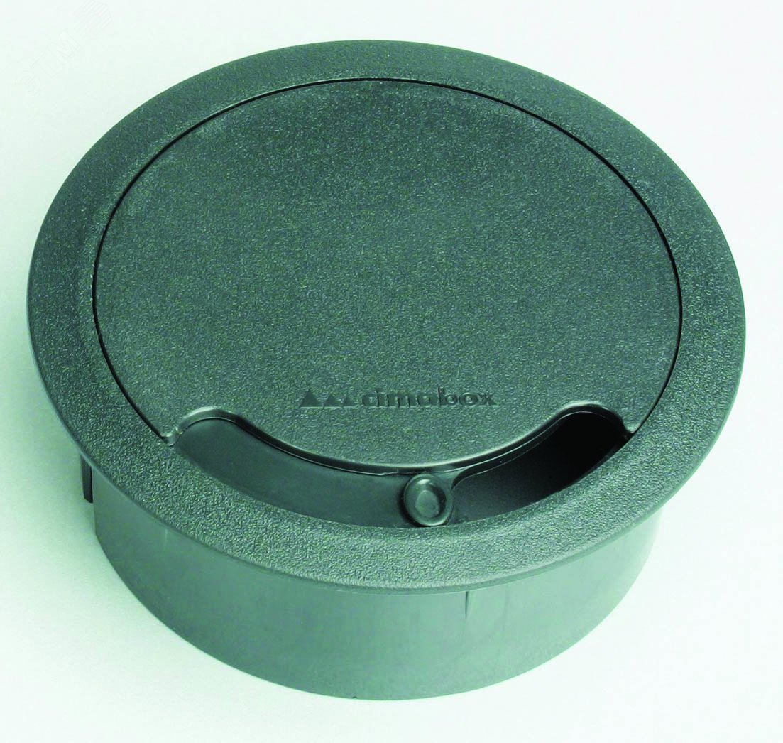 Изображение товара Кабельный вывод (гро ммет) диам 115 мм Simon Connect Термопласт грифит