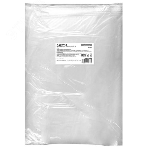 Изображение товара Пакет фасовочный ПНД, 30 х 40 см, 11 мкм, блок, 900 шт/уп. Standart (упак)