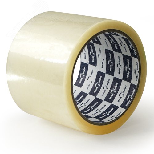 Изображение товара Лента упаковочная, 75 мм х 57 м, 45 мкм, прозрачная Klebebander (шт)