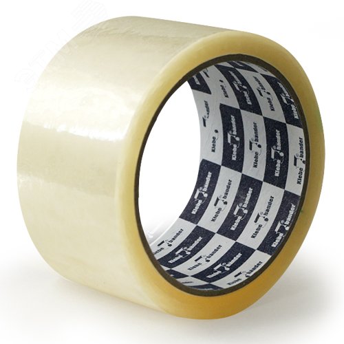 Изображение товара Лента упаковочная, 50 мм х 66 м, 45 мкм, прозрачная Klebebander (шт)