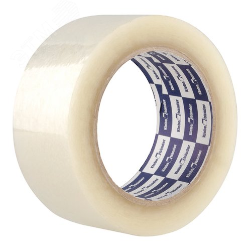 Изображение товара Лента упаковочная, 50 мм х 120 м, 40 мкм, прозрачная Klebebander (шт)
