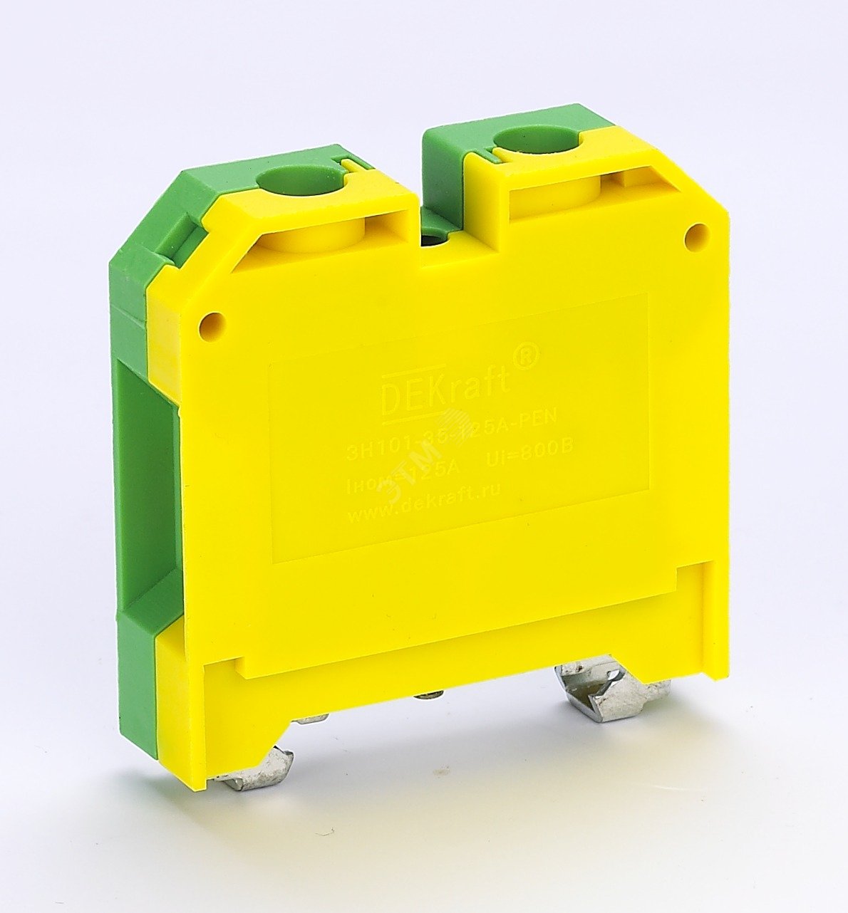 Зажим наборный заземляющий 125A 35 мм.кв ЗН-101 DEKraft купить цена