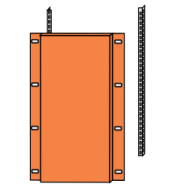 Секционные панели 2б КВРУ 800х600 мм