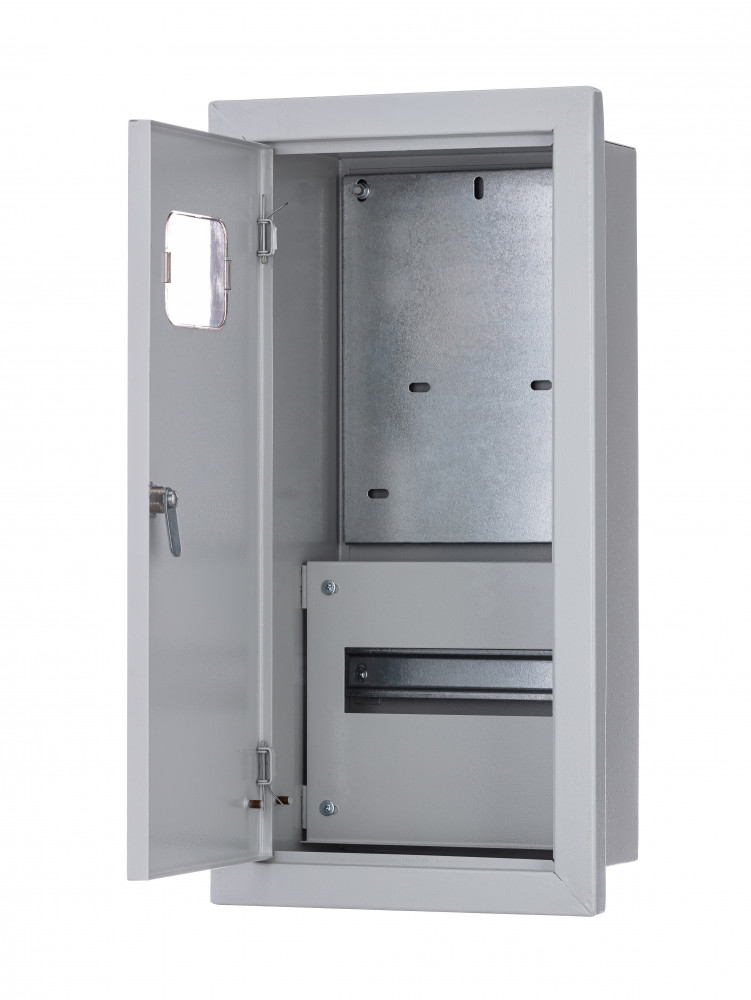 Корпус металлический учетный навесной 550х280х160 3-фазный 9 модулей IP31 ЩРУВ-3/9