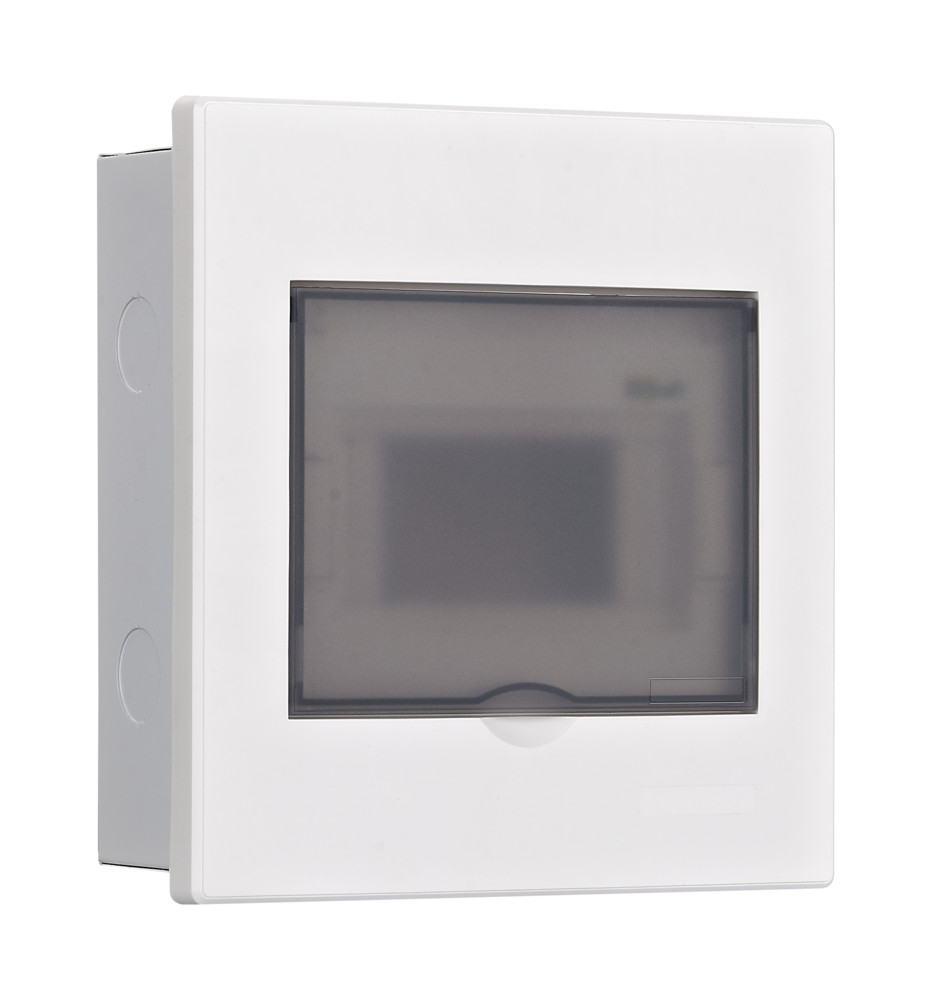 Корпус встраиваемый с прозрачной дверью 1 ряд 6 модулей IP41 ЩРВ-М