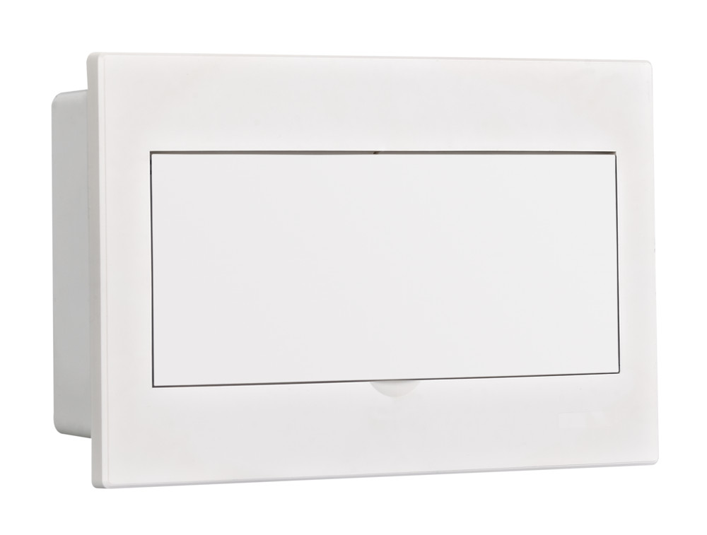 Корпус пластиковый встраиваемый с белой дверью 1 ряд 13 модулей IP41 ЩРВ-П