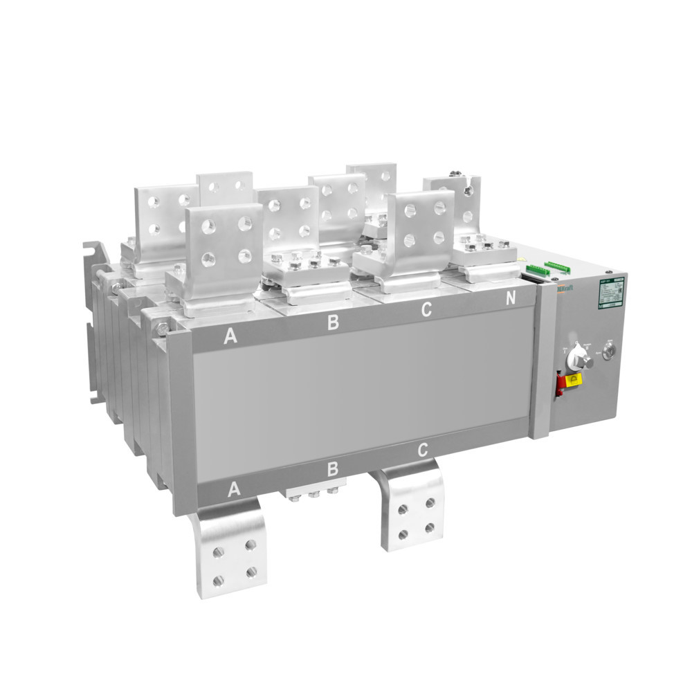 АВР на реверсивный выключатель-разъединитель и мотор приводом 3200A, 4P, 50кА АВР-109
