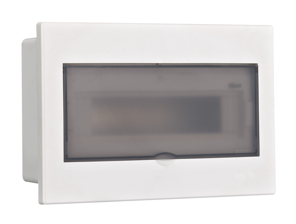 Корпус пластиковый навесной с прозрачной дверью 1 ряд 13 модулей IP41 ЩРН-П