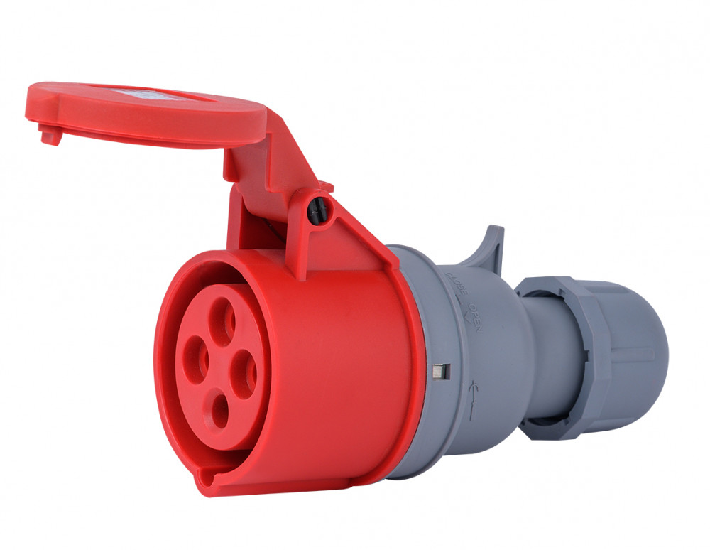 Розетка переносная 3Р+РЕ 16А 380В IP44 РП-103