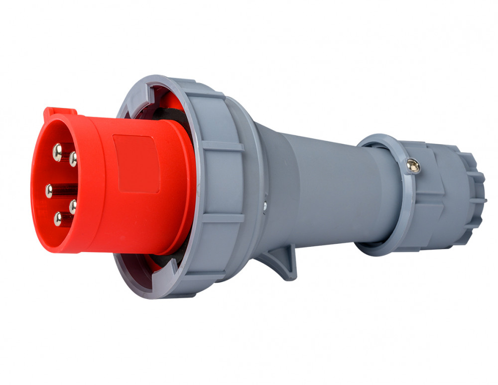 Вилка переносная 3Р+РЕ+N 125А 380В IP67 ВП-103