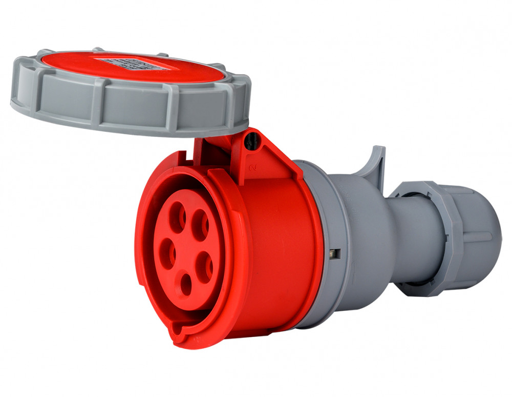 Розетка переносная 3Р+РЕ+N 16А 380В IP67 РП-103