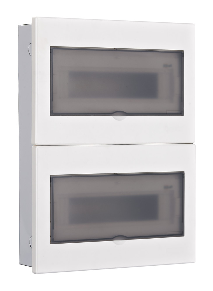 Корпус встраиваемый с прозрачной дверью 2 ряда 26 модулей IP41 ЩРВ-М