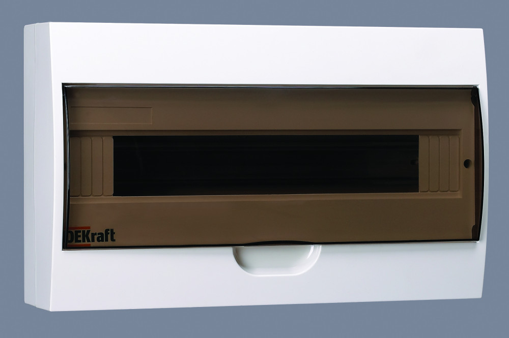 Корпус пластиковый навесной на 18 модулей IP41 ЩРН-П-18