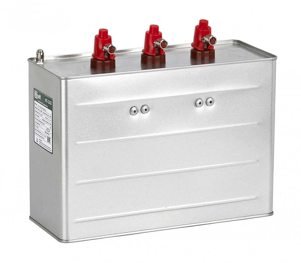 Конденсатор косинусный трехфазный 525В, 50кВАр серии КС-102